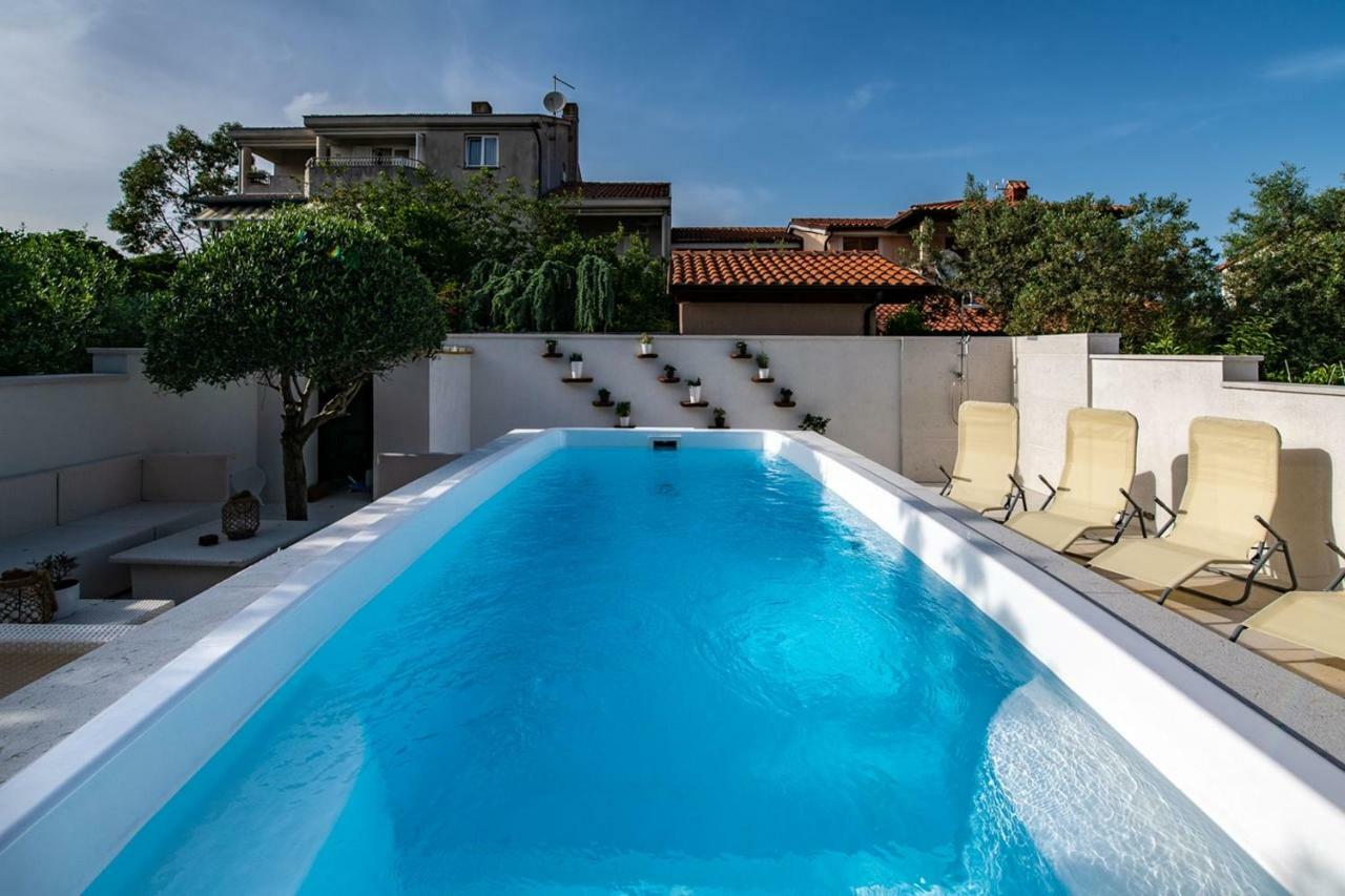Cave Romane Apartment With Private Pool And Sea View Vinkuran Exterior foto